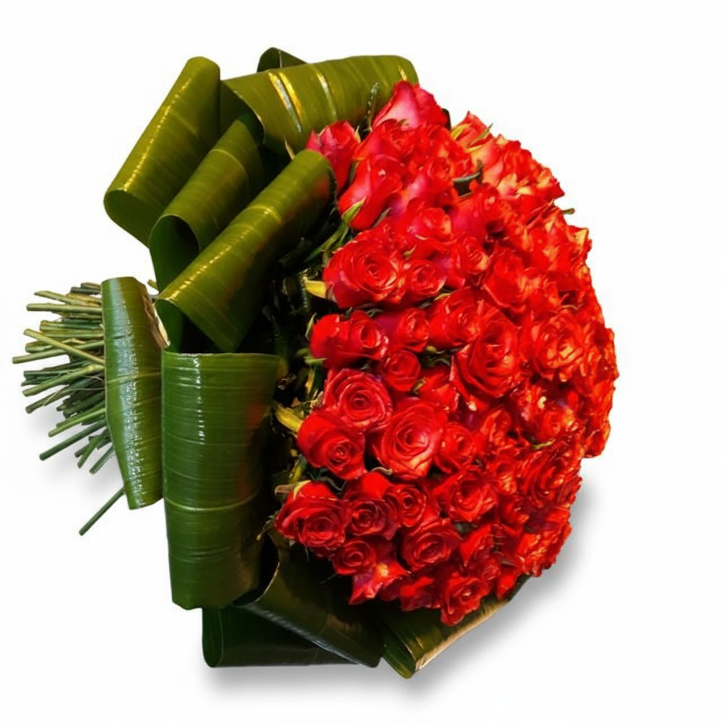 101 Adet Özel Kırmızı Gül Buketi - Naturel Çiçekçilik