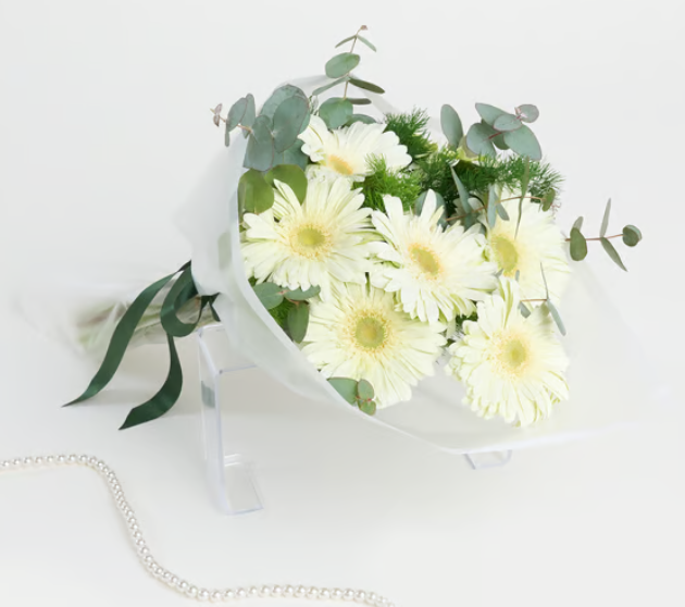 Beyaz Gerberalar Çiçek Buketi Lolaflora - Naturel Çiçekçilik