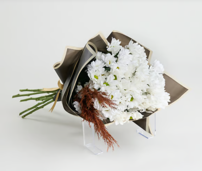 Beyaz Papatyalar Çiçek Buketi - Naturel Çiçekçilik